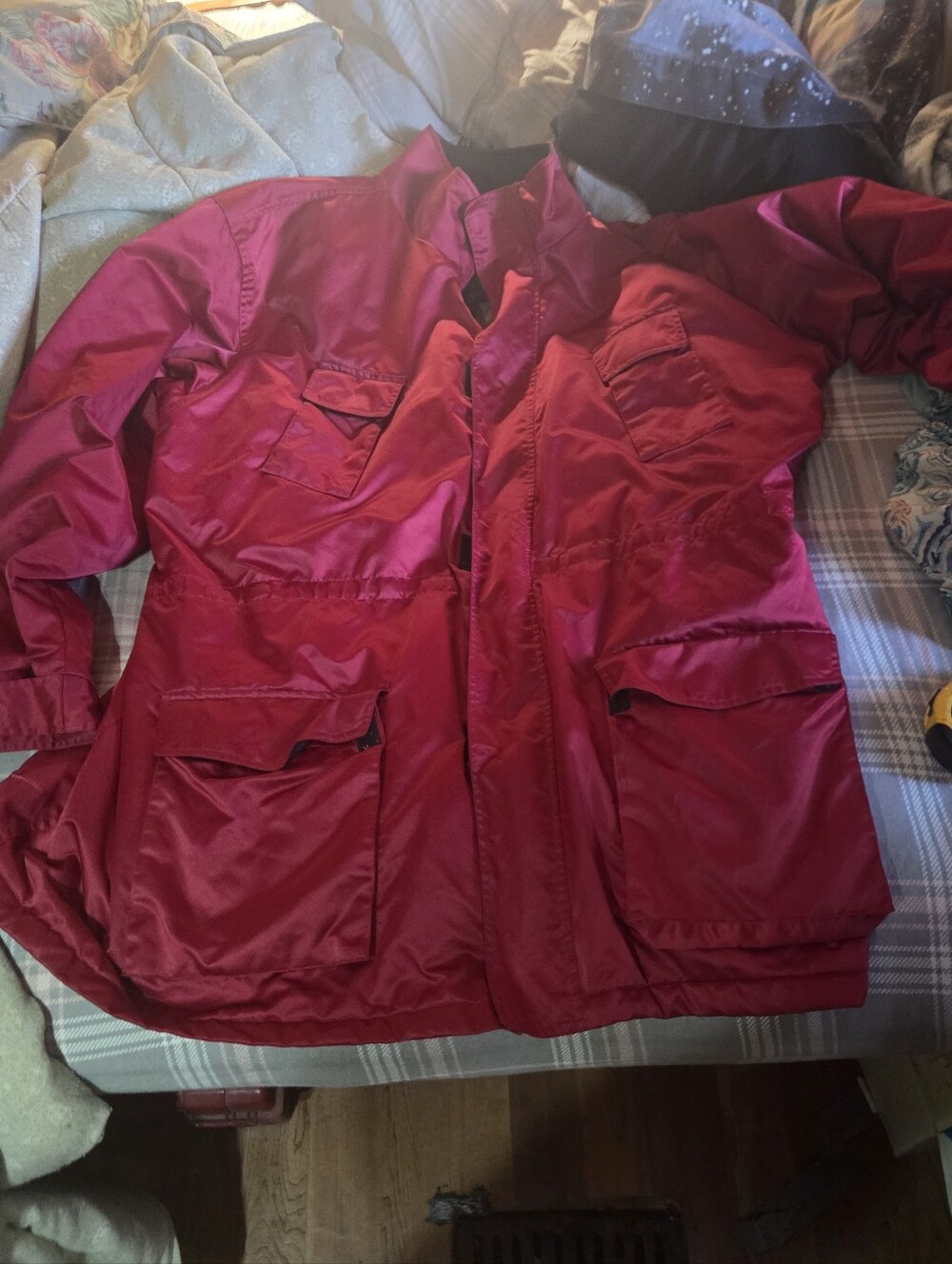 Nike Insulated Long Coat. Mens XXL. Like New Meeds A Gpod Wash. $ 100.00